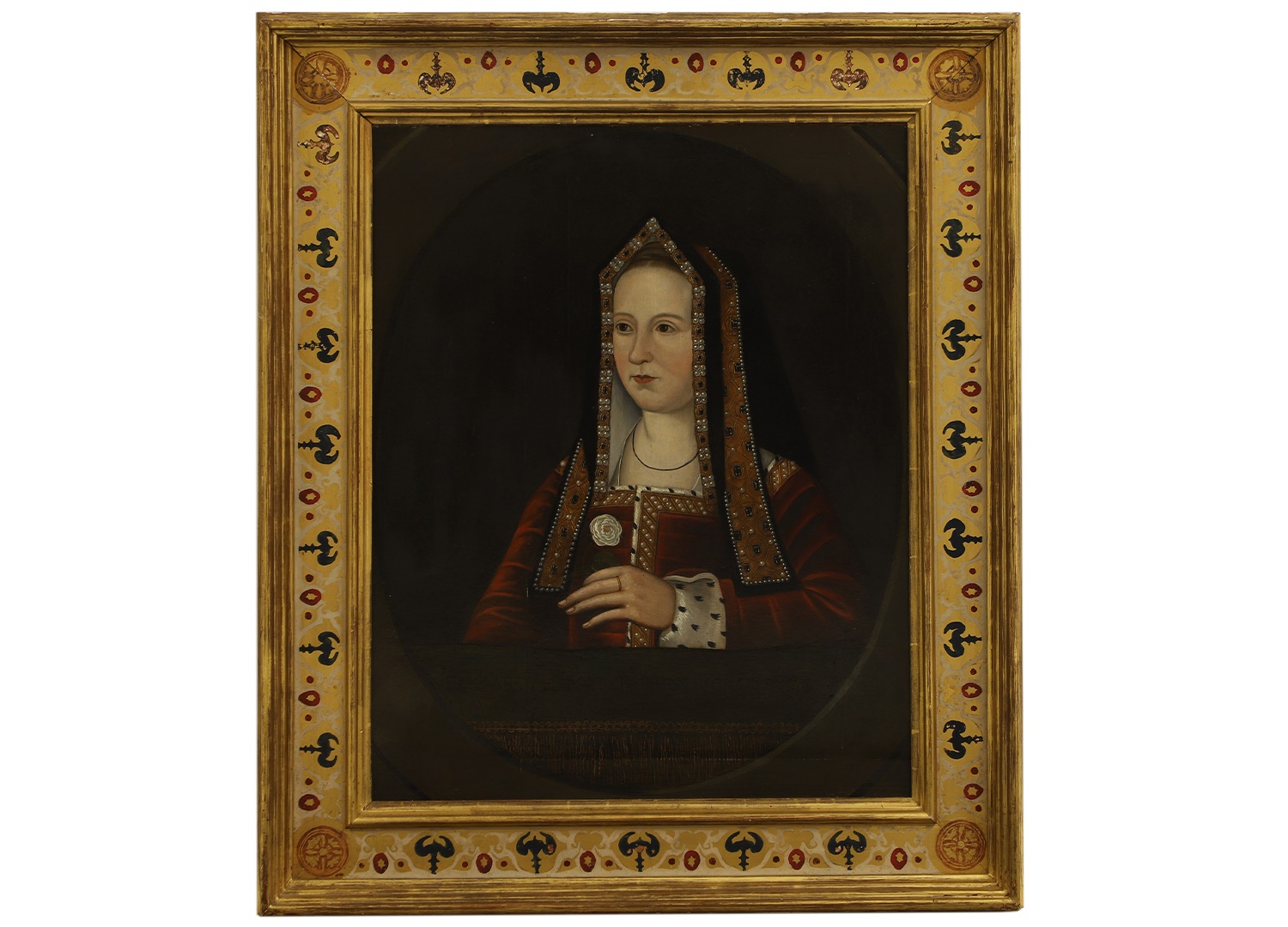 English School, 17th century, Portrait of Elizabeth of York (1466-1503) (Sold for £14,300)